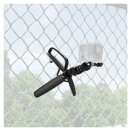 SmallRig 5285B VT-15 - mini statyw 3w1 w kształcie karabińczyka typu Mantis z głowicą kulową, uchwyt, selfie stick - przykład użycia